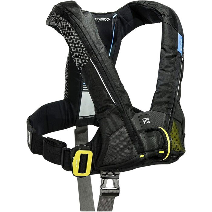 2024 Spinlock Deckvest Vito Hammar 170 Mit Stunden System Dwvth170 - Schwarz